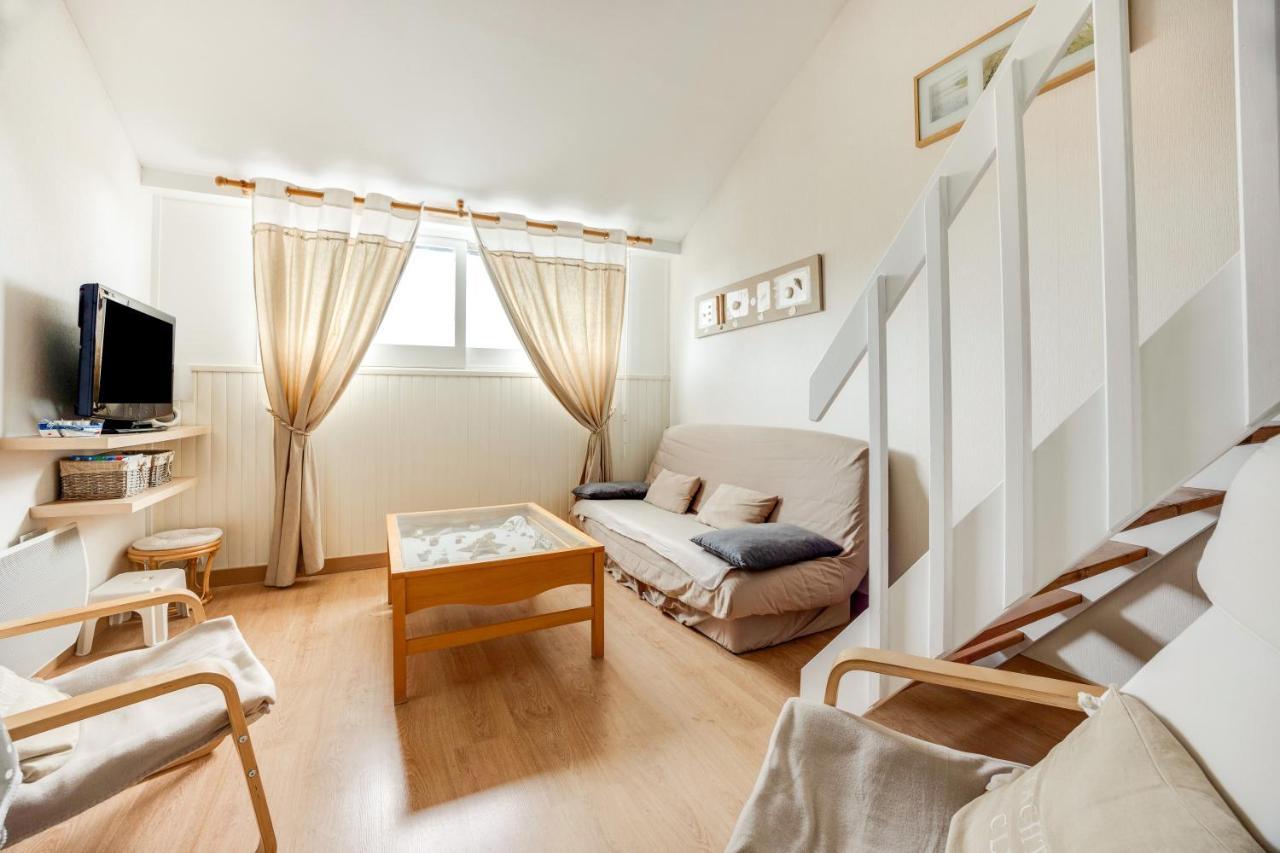 Aux Beaux Coquillages Apartment Courseulles-sur-Mer Bagian luar foto