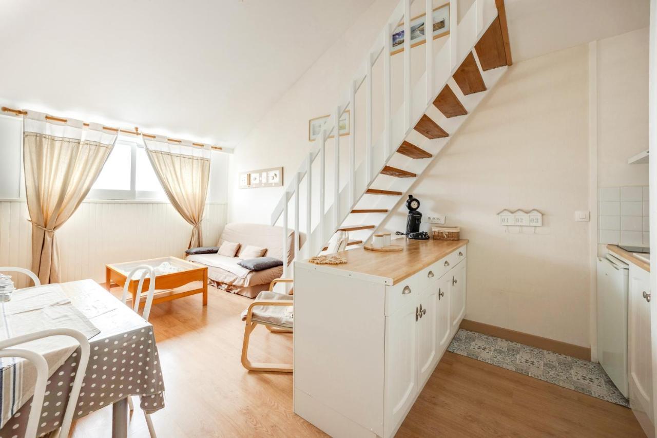 Aux Beaux Coquillages Apartment Courseulles-sur-Mer Bagian luar foto