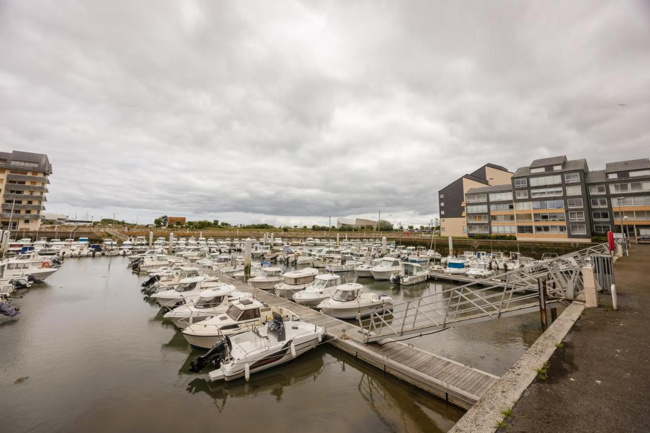 Aux Beaux Coquillages Apartment Courseulles-sur-Mer Bagian luar foto